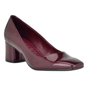 Calvin Klein Women's ALANTA Pump, Merlot 600, 10
